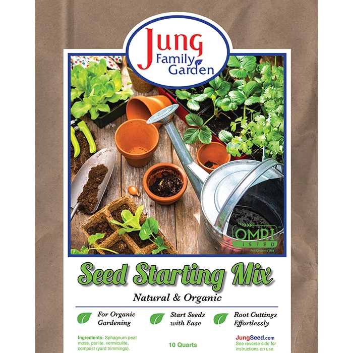 Jung Family Garden Seed Starter Mix (1 Cubic Foot) 1 Jung Family Garden Seed Starter Mix (1 Cubic Foot)