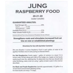 Jung Raspberry Jump-Start Fertilizer 20-21-20