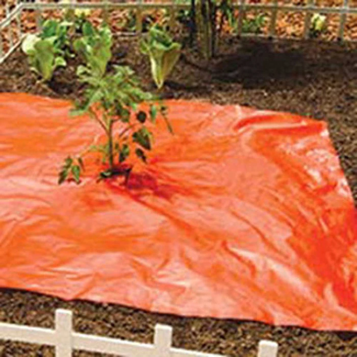 Red Mulch Film Sheets (3' X 3') 1 Red Mulch Film Sheets (3' X 3')